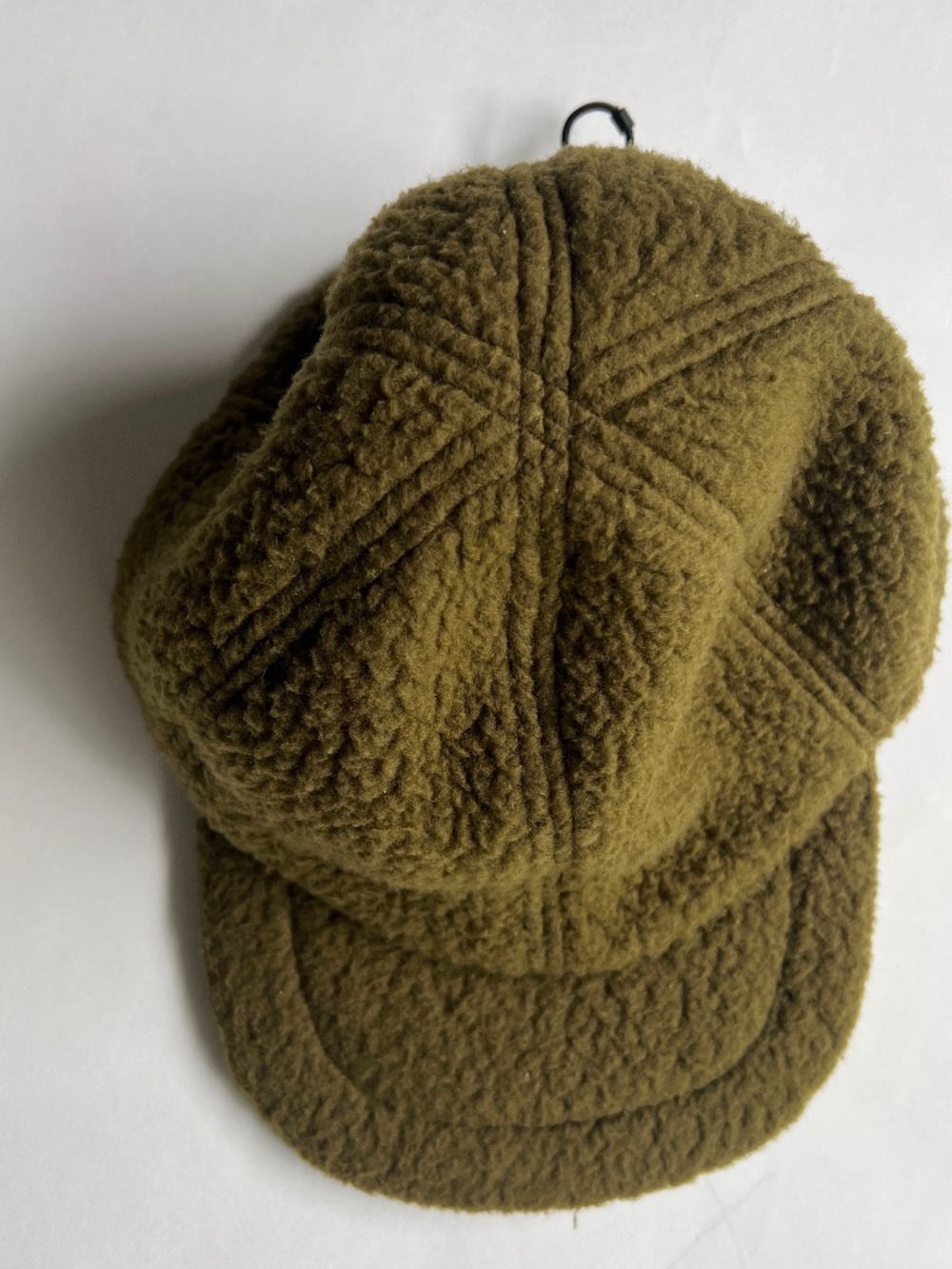 Snow Peak Men's Thermal Boa Fleece Cap in Olive, Large